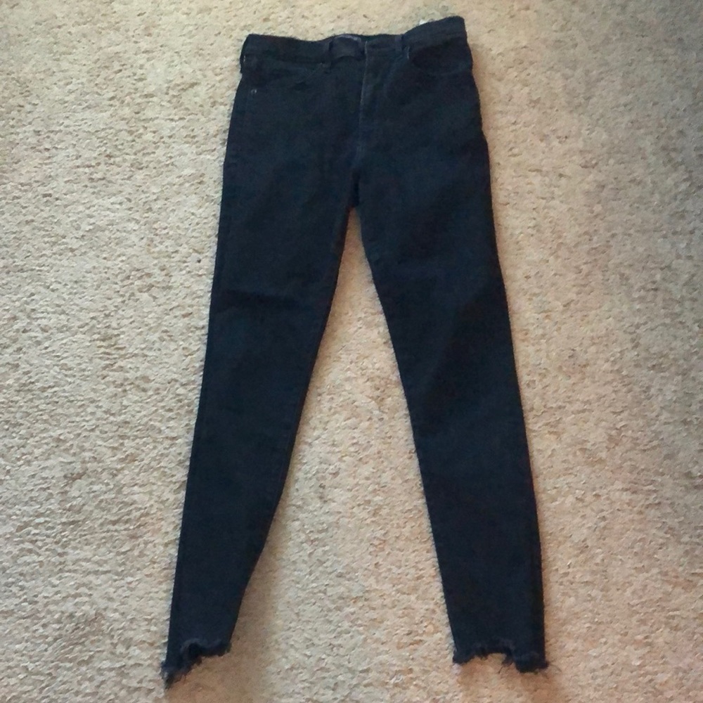 Ultra high rise jeans